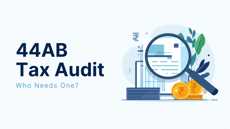 Income tax audit applicability under Section 44AB