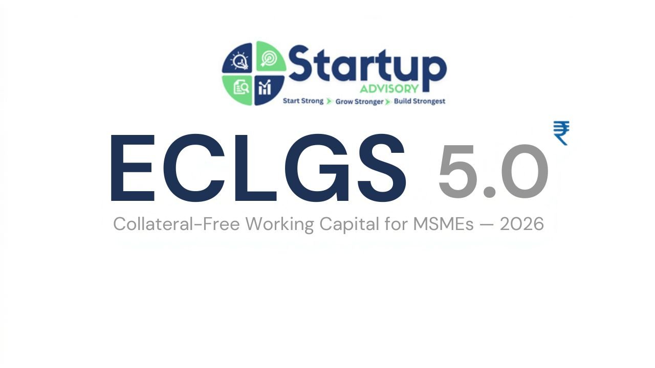 ECLGS 5.0 collateral-free working capital for MSMEs